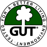 GUT Logo - Tested for a better living and environment
